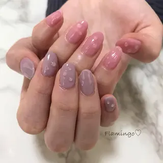 ネイル 40代からの爪を守る ×ケア重視サロン♡のネイルデザイン