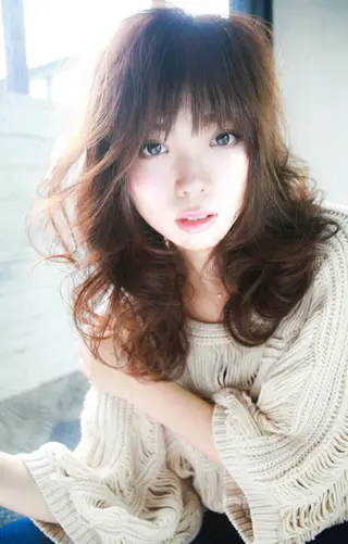 ロング hertim所属・髪質改善縮毛矯正 専門店のヘアスタイル