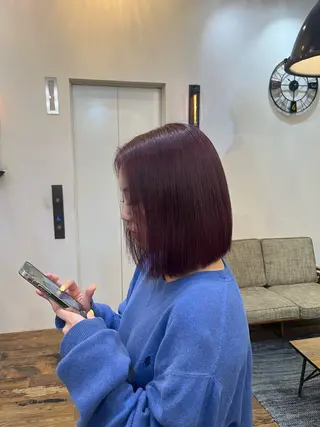カラー 清水 こなねのヘアスタイル