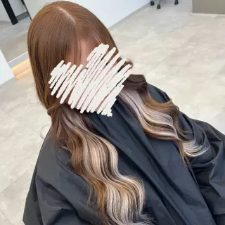 カラー MOMOKA / Lapis大名店のヘアスタイル