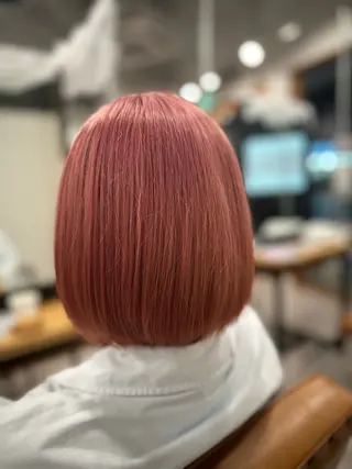 ショート カラー ケアカラーリスト✂️ SHIAN   フジのヘアスタイル