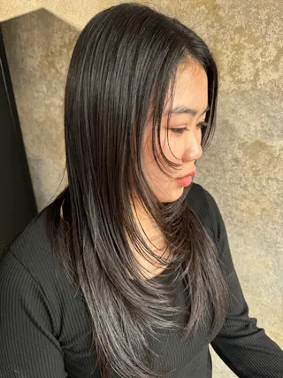 ロング blue hair create box所属・大原 京利のヘアスタイル