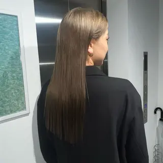 ロング カラー ハイトーン/透明感 カラー🌿KANTAのヘアスタイル