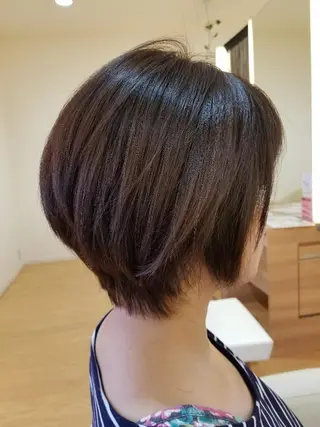 ショート カラー 髪質改善/ハイライト 小林秀樹のヘアスタイル