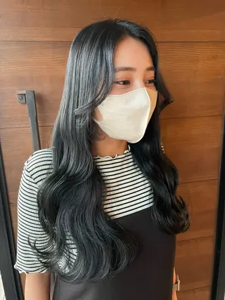 ロング カラー IORI #韓国ヘア#髪質改善のヘアスタイル