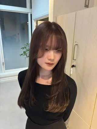 ロング カラー Rena/大名/ レイヤー/暖色🎀のヘアスタイル