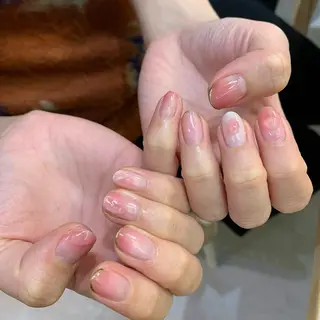 ネイル YUKIMO🍎名駅 /ニュアンスのネイルデザイン