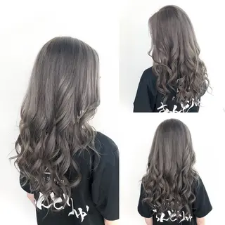 ロング カラー パーマ ヘアアレンジ メンズ キッズ ✨最強美容師✨ 💙にっしー西村💙のヘアスタイル
