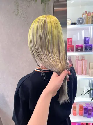 カラー スミレ /メンズ /コーンロウのヘアスタイル