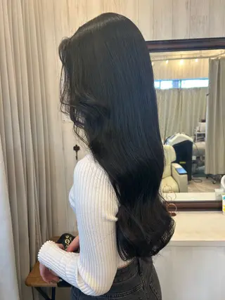 ロング カラー Infinity所属・Infinity 東山未晃のヘアスタイル