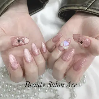 ネイル Beauty Salon Ace（ネイルサロン　エース）所属・池袋フィルイン Ace♡長さだしのネイルデザイン