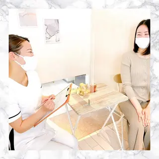 セミロング カラー パーマ ヘアアレンジ メンズ キッズ ネイル マツエク・マツパ アイブロウ 触れたくなる モテ肌へ...❤︎のエステ・リラクイメージ