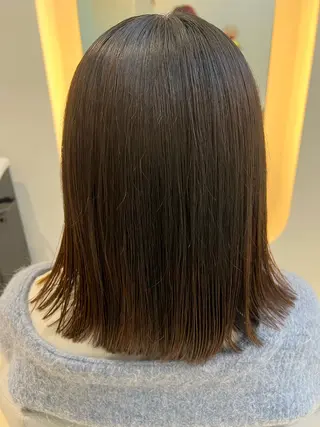 ミディアム カラー パーマ ヘアアレンジ メンズ 堀井 凌平のヘアスタイル