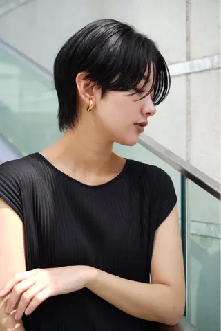 ショート soigne 表参道【ソワネ】所属・艶髪🩰透明感カラー 🫧あやみのヘアスタイル