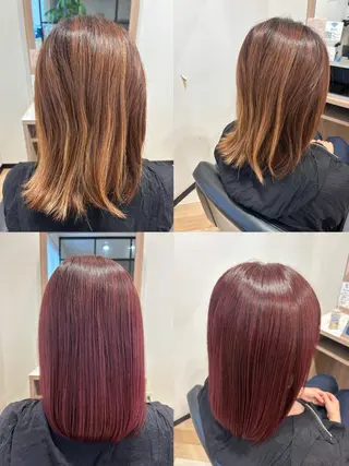 セミロング ARISE🐳 安達 紫帆のヘアスタイル