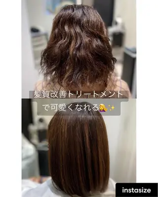 ショート YASU🍎CUT 赤系カラー/ヘアケアのヘアスタイル