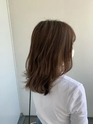 カラー 小沼采唯👧🏼 海好きオヌちゃんのヘアスタイル