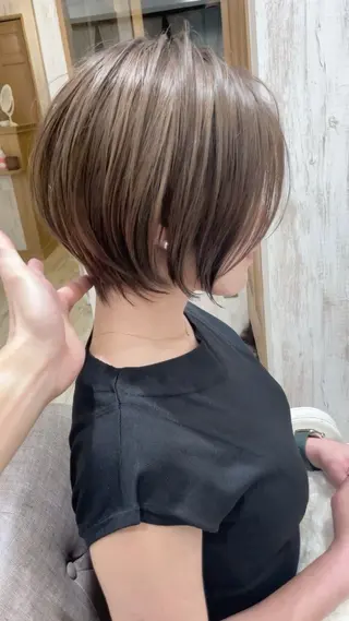 ショート 当日予約⭕️ fifth渋谷太田のヘアスタイル