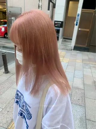 ロング カラー ヘアアレンジ ブリーチなし/ レイヤー🌿runaのヘアスタイル