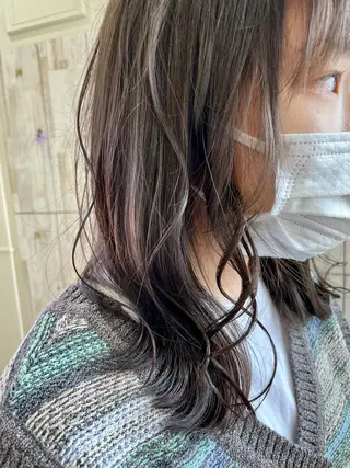 セミロング Gain KAKKY 千種/池下駅3分のヘアスタイル