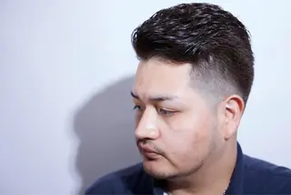 ショート 染谷 周のヘアスタイル