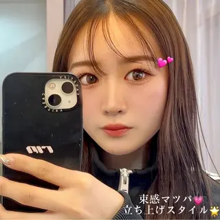 マツエク・マツパ 🖤束感まつ毛 Rina🖤のマツエク・マツパデザイン