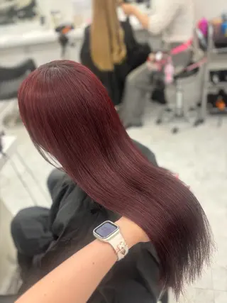ロング カラー 🤍レイヤー/顔周り 暖色hirari🤍のヘアスタイル