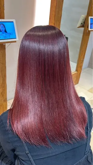 カラー 加藤 礼奈のヘアスタイル