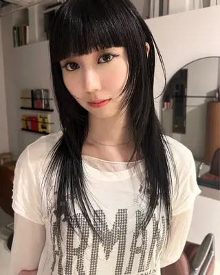 ロング 丹治 一輝ボブ/ショートのヘアスタイル