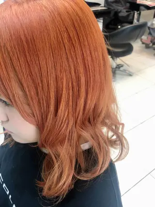 セミロング キッズ メンズ ヘアアレンジ パーマ マツエク・マツパ ネイル カラー lore下北沢 Officialのヘアスタイル