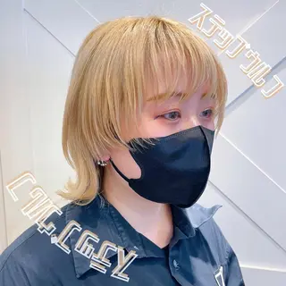 ミディアム キッズ 🌺ウルフカット職人 新垣渚🐺のヘアスタイル