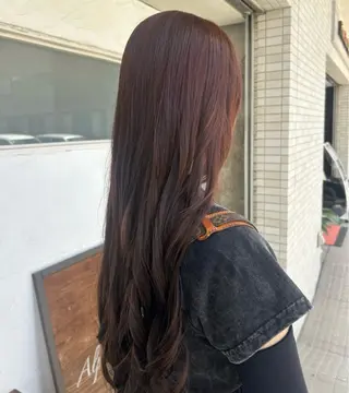 ロング 安藤 ひなたのヘアスタイル