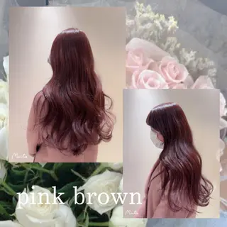 ロング カラー ヘアアレンジ eN°byyoureshair所属・🎀若者人気No.1 湯川響🎀のヘアスタイル