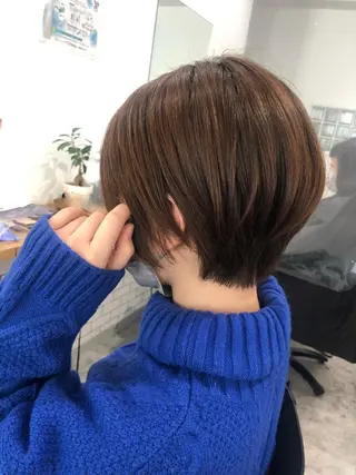 ショート JIL BLAN 京都所属・RU RIのヘアスタイル