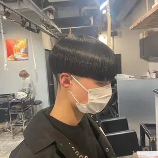 ショート メンズ 牧原歩夢/レイヤー /ウルフ/ブリーチのヘアスタイル