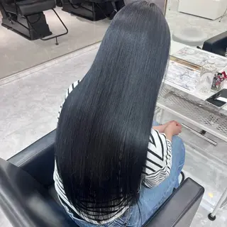 ロング ヘアアレンジ 𝐠𝐢𝐫𝐥𝐲 𝐦𝐨𝐝𝐞🖤のヘアスタイル