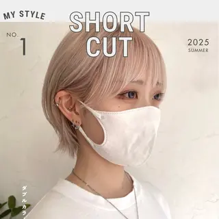 ショート カラー 京都/烏丸/ショート 徒歩2分/秋山のヘアスタイル