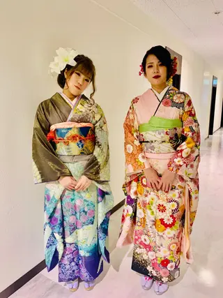 ロング Delight ヘアメイク着付けのヘアスタイル