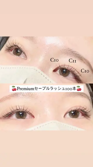 マツエク・マツパ ＋tico _ayanaのマツエク・マツパデザイン