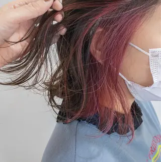 ミディアム 🦋透明感カラー🦋 CHIHARUのヘアスタイル