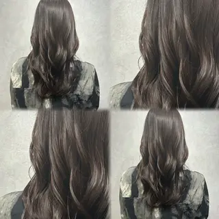 セミロング カラー 髪質改善ストレート /暖色カラー🎀🪞のヘアスタイル