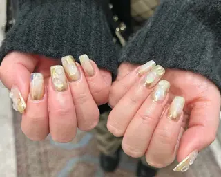 ネイル 0203ムニムサン 💙Mihoのネイルデザイン