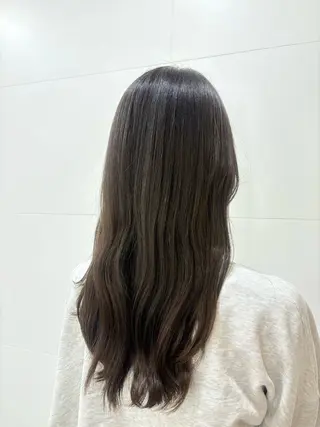 ロング アフェクション金山所属・透明感カラー🫧/ 艶感/ayanaのヘアスタイル