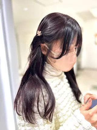ロング カラー ヘアアレンジ YUI🦋耳ツボ/ 仙台美容師/長町のその他イメージ