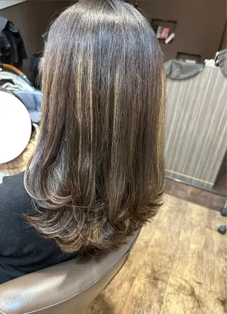 ロング 杉田 花乃のヘアスタイル