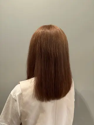 ミディアム カラー ながこ /透明感カラーのヘアスタイル