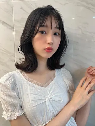 ショート 🩶韓国/似合わせ/ さわ🩶のヘアスタイル