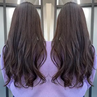 ロング カラー tocca 💜石田愛結💜のヘアスタイル