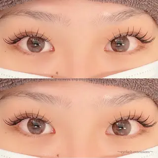 マツエク・マツパ 田村 莉子のマツエク・マツパデザイン