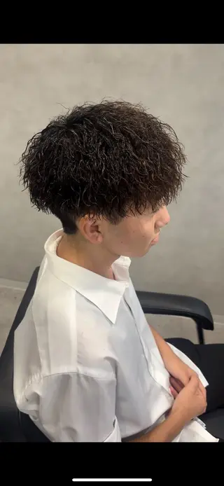 カラー パーマ メンズ 33〖SASA〗大阪店所属・西野 翔太のヘアスタイル